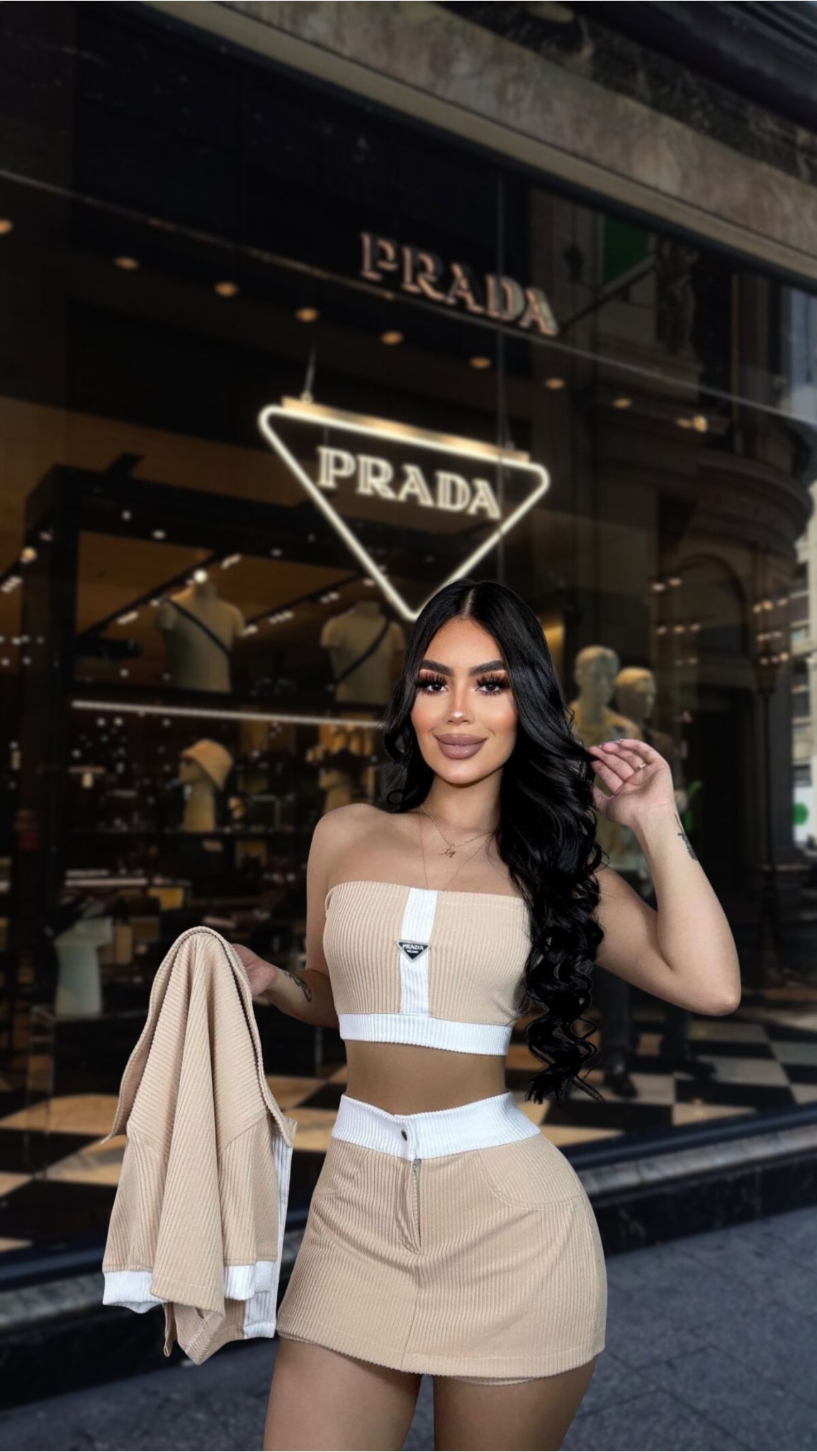 ✨ Conjunto PRADA™ Exclusividad y Elegancia