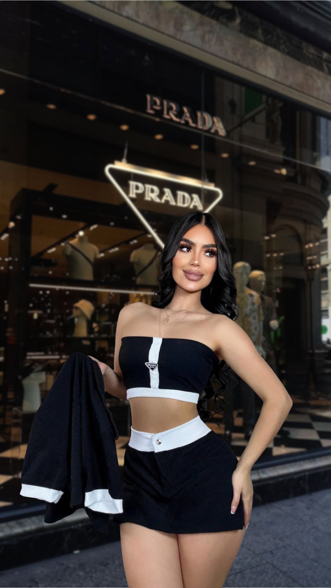 ✨ Conjunto PRADA™ Exclusividad y Elegancia